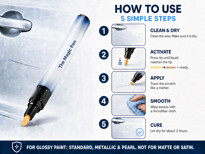 Remove Car Scratches In Seconds — Make Your Car Look Brand New Again